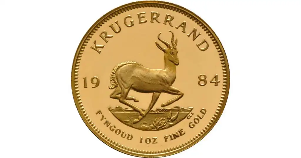 South African Krugerrand Gold Coin