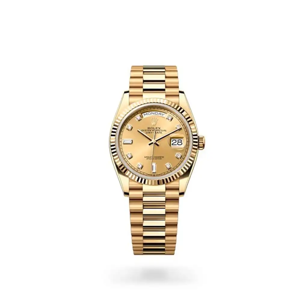 Rolex Datejust in Oystersteel and gold Rolex Datejust in Oystersteel and gold