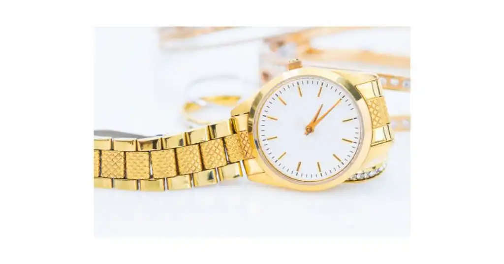 Gold watch